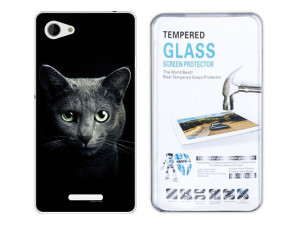 Etui Do Sony Xperia E3 Kreatui Fotocase + Szkło 9h