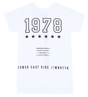 Biała koszulka, t-shirt z nadrukiem PRIMARK