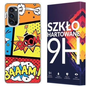 Etui Do Oppo Reno 4 Pro 5g Artcase 0.3mm + Szkło