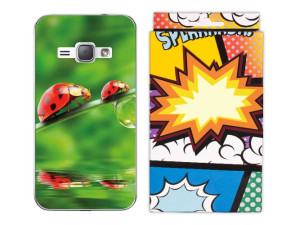 Kreatui Etui Fotocase Galaxy J1 2016 J120 + Folia
