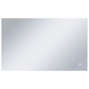 Lustro łazienkowe z LED i czujnikiem dotykowym, 100x60 cm