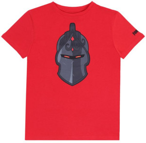 Czerwona koszulka, t-shirt Fortnite