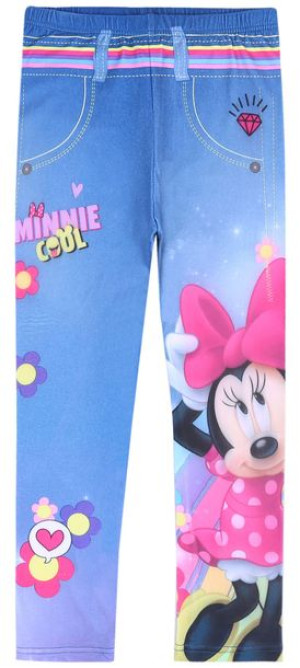 Kolorowe legginsy, getry Myszka Minnie DISNEY