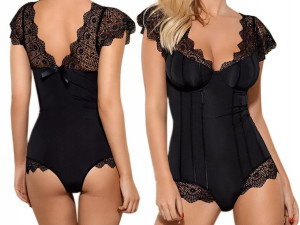 Obsessive Teddy Moketta Kokieteryjne czarne L/XL