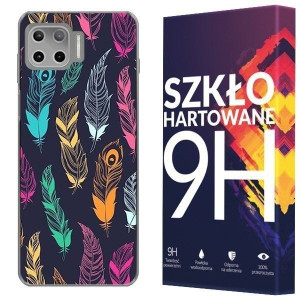 Etui Do Moto G 5g Plus Artcase 0.3mm + Szkło
