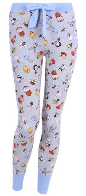 Szare spodnie do spania Zwariowane Melodie