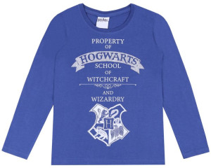 Niebiesko-srebrna bluzka HOGWARTS Harry Potter