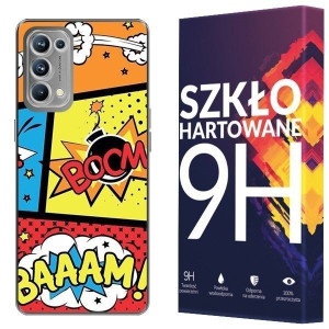 Etui Do Oppo Reno 5 Pro 5g Tył Artcase + Szkło 9h