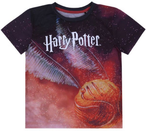 Kolorowa koszulka ZŁOTY ZNICZ Harry Potter