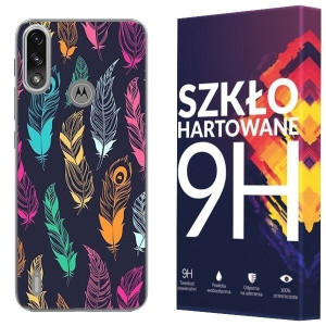 Etui Do Motorola Moto E7 Power Artcase + Szkło 9h