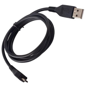 Kabel Usb Na Micro Usb 0.25 M Czarny Woreczek 1a