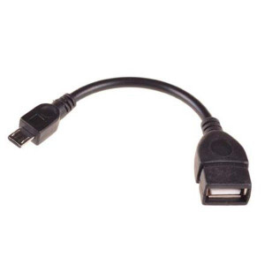 Adapter / Kabel Microusb Micro Usb Usb Otg Czarny