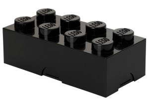 Czarny lunchbox klocek LEGO