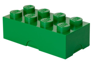 Zielony lunchbox klocek LEGO