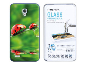 Kreatui Etui Żel Fotocase Alcatel Go Play + Szkło