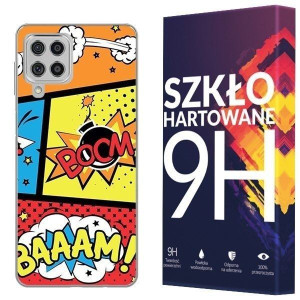 Etui Do Samsung Galaxy F62 Tył Artcase + Szkło 9h