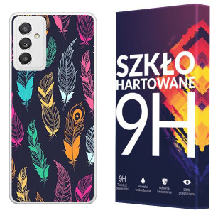 Etui Do Samsung Galaxy A82 Nadruk Artcase + Szkło