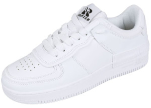 Białe sneakersy przed kostkę VICES