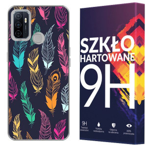 Etui Do Oppo A53 2020 Kreatui Artcase + Szkło 9h