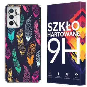 Etui Do Oppo A16s Kreatui Nadruk Artcase +szkło 9h