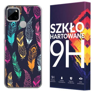 Etui Do Realme C21y Pokrowiec Artcase + Szkło 9h