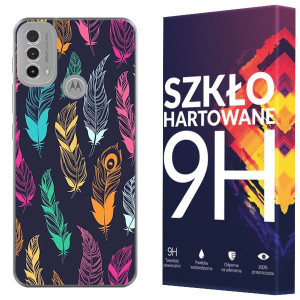 Etui Do Motorola Moto E20s Kreatui Artcase + Szkło