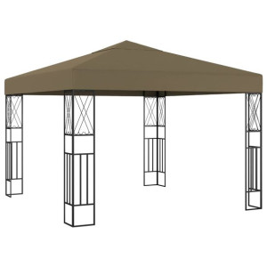 Altana, 3 x 3 m, taupe, tkanina