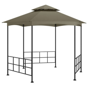 Altana ze ściankami, 3,1 x 2,7 m, kolor taupe