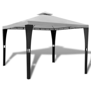 Altana ogrodowa z zadaszeniem, 3 x 3 m, kremowa bi