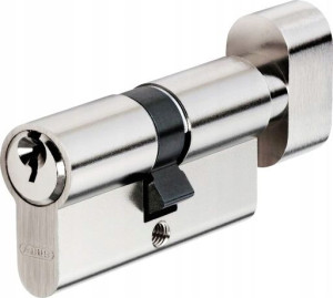 Wkładka Z Gałką Abus Nikiel E45 3 Klucze 30/35g Do Drzwi