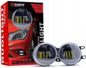 2w1 DRL Lampy Dzienne LED + Halogeny TOYOTA AURIS