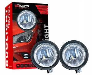 DRL Dzienne LED + Halogeny JEEP Compass Patriot