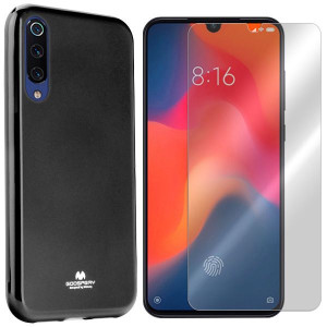 Etui Do Xiaomi Mi9 / Mi 9 Mercury Jelly + Szkło 9h
