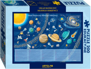 Układ Słoneczny Puzzle Dla Dzieci Artglob