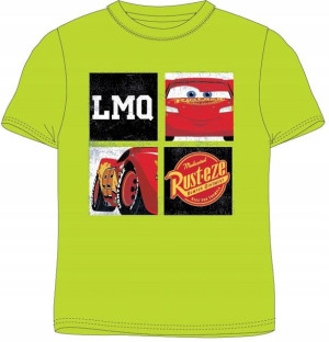 Koszulka Chłopięca Tshirt Auta Zygzak Mcqueen 110