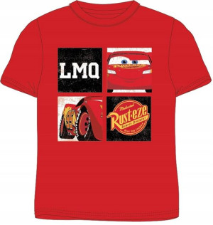 Koszulka Chłopięca Tshirt Auta Zygzak Mcqueen 116