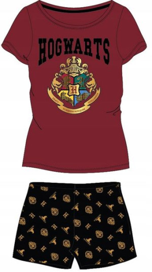 Piżama Dziewczęca Harry Potter Kr. Rękaw - 152