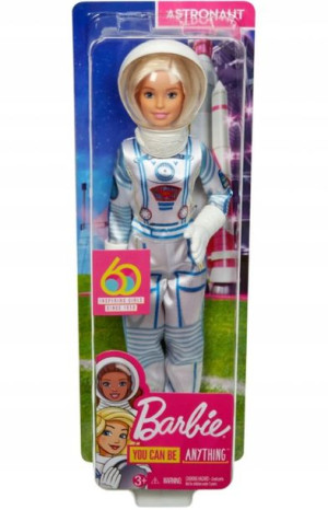 Barbie Lalka Kariera 60 urodziny Kosmonautka GFX24