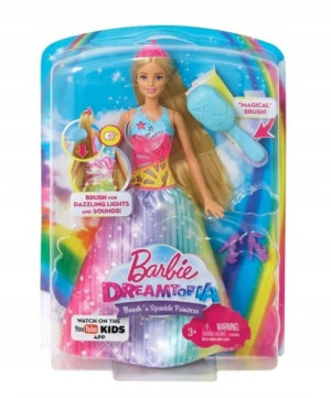 Lalka Barbie Dreamtopia Magiczne Włosy Księżniczki