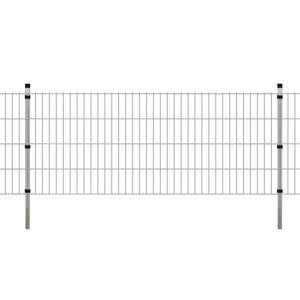 Panele ogrodzeniowe 2D z słupkami - 2008x830 mm 2