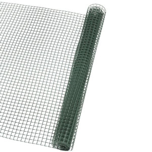 Mata ogrodowa z siatki, 5x5 mm 1x3 m, zielona