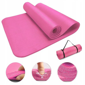Mata Do Ćwiczeń Fitness Gruba Uchwyt 200X60X1,5