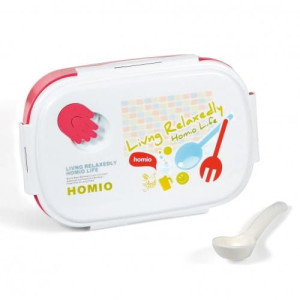 Pojemnik na żywność lunch box zamykany łyżeczka Promis TM95