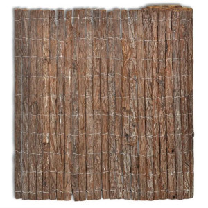 Ogrodzenie z kory, 400 x 125 cm
