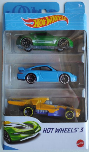 Hot Wheels 3-PAK SAMOCHODZIKÓW K5904 D