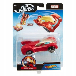 Hot Wheels Marvel Iron Man Flip Fighters Flm74