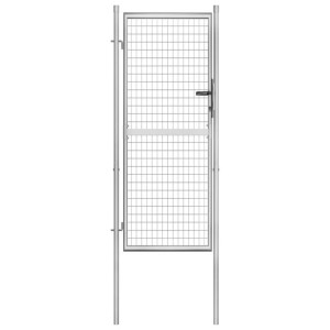 Furtka ogrodowa, galwanizowana stal, 105x250 cm, s