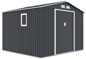 Domek na narzędzia HUDSON 9x8 Cold Grey