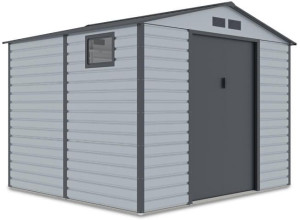 Domek na narzędzia MONTREAL 9x8 Light Grey