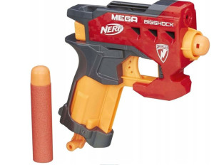 Hasbro Nerf N-strike Mega Bigshock + 2 Pianki Mega